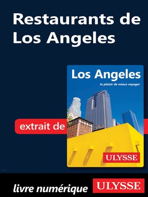 cover image of Restaurants de Los Angeles